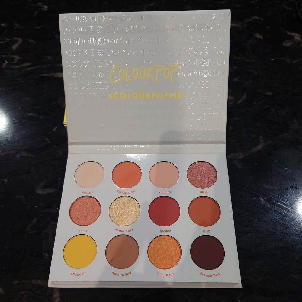 ColourPop Yellow Shadow Palette